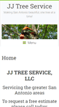 Mobile Screenshot of jjtreesvc.com